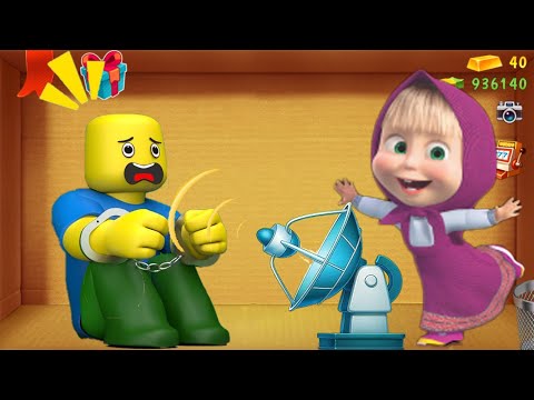 Видео: Press Machine против Маши и ROBLOX | ROBLOX ПРИСОЕДИНИЛСЯ К KICK THE BUDDY!