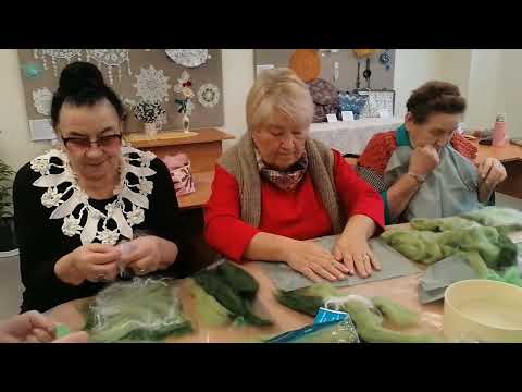 Видео: Мастер-класс Ёлочка из шерсти (мокрое валяние)