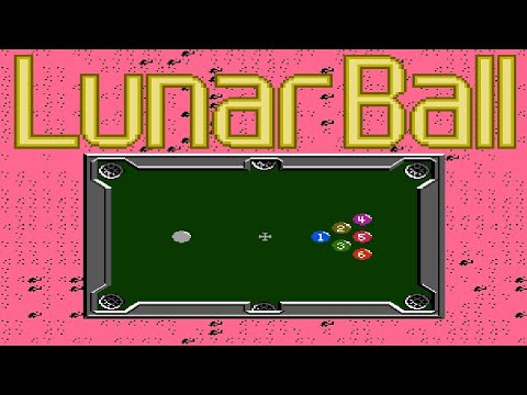 Видео: Lunar Pool | Lunar Ball прохождение | Игра (Dendy, Nes, Famicom, 8 bit) Стрим RUS