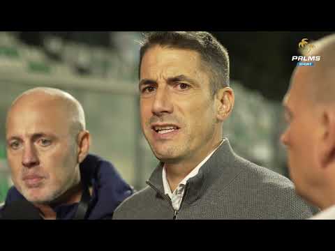 Видео: Хулио Веласкес говори пред медиите след успеха над Хебър за Купата