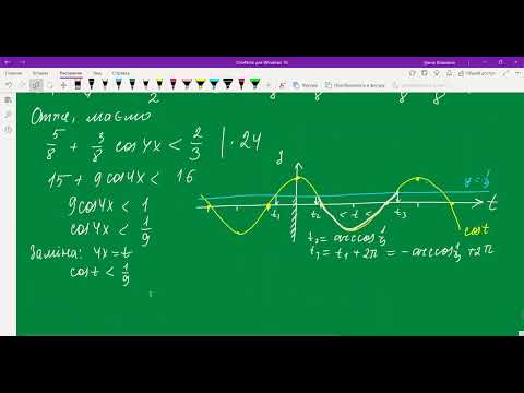 Видео: Розв'язування тригонометричних нерівностей методом інтервалів