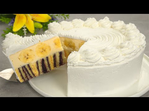 Видео: Торт настолько вкусный, что моя жена просит готовить этот торт 3 раза в неделю! Очень вкусно