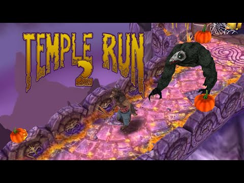Видео: Игра "Темпл Ран 2: Жуткий Саммит" (Temple Run 2: Spooky Summit) - прохождение
