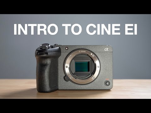 Видео: Режим Sony FX30 Cine EI — введение и начало работы