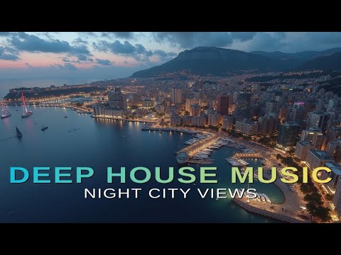 Видео: Мечты о Горизонте: Deep & Vocal House Музыка с Видами Ночного Города - Чилаут Микс
