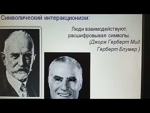 Видео: 61.Теории социального взаимодействия. Символический интеракционизм
