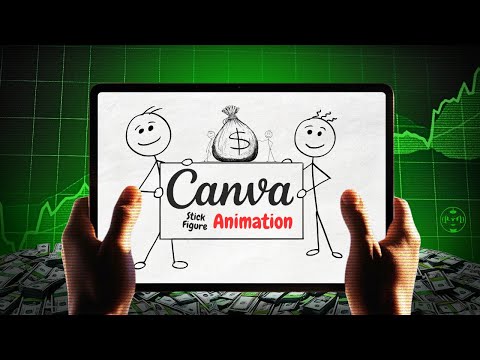 Видео: Как создать вирусную анимацию с фигурками в Canva