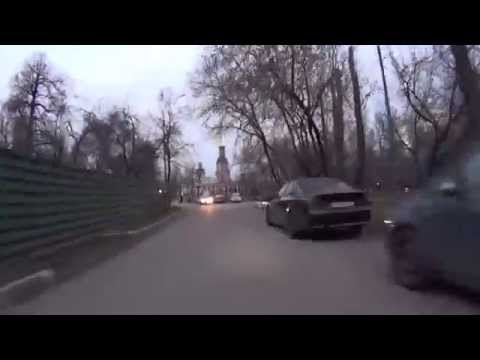 Видео: Поздняя осень, Москва, велосипед.