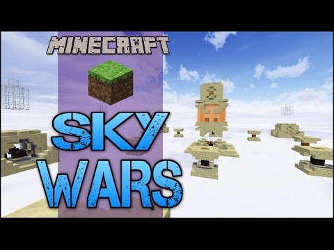 Видео: Minecraft:Sky Wars в EpicCloud - 3 ОТ 3 ?!?! (Minigame)