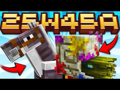 Видео: Майнкрафт 1.22 обновление! 25w45a | Коралловый Зомби Наутилус и новая Броня | Майнкрафт Обзор