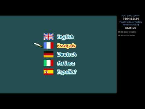 Видео: RPGMania №187. Final Fantasy Tactics Advance (GBA). День 2.