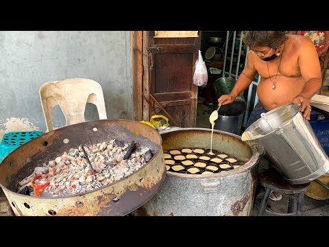 Видео: Удивительные работяги! Странная уличная еда в Таиланде с 3 часов ночи