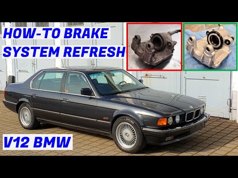 Видео: Дайте мне тормоза — V12 BMW E32 750iL — Проект Карлсруэ: Часть 5