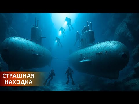 Видео: 🔥Два подводных лодки застряли в глубокой расщелине на дне океана — тела найдены в 5 км от них