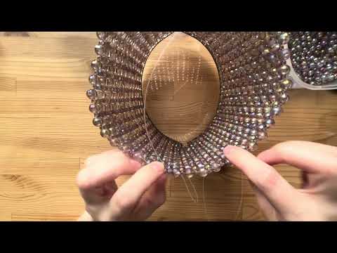 Видео: Мастер-класс клатч сумка из бусин на полукруглом фермуаре.