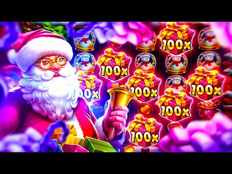 Видео: ЧТО ТВОРИТ САНТА??? МЕГА ЗАНОС В SANTA'S GREAT GIFTS!!! ВЫДАЛ 400К!!! ЗАНОСЫ НЕДЕЛИ!!!