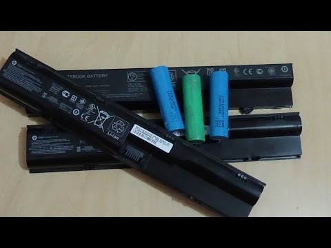 Видео: аккумуляторы 18650 из батареи ноутбука для фонаря. Проблемы