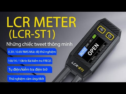 Видео: FNIRSI LCR - ST1 мини СМАРТ пинцет , тестер