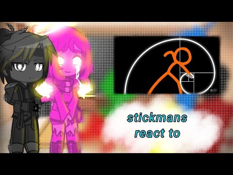 Видео: Реакция стикманов на ' анимацию vs геометрии ' / stickmans react to... / AvA, AvM + Pink, Victim