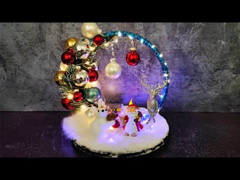 Видео: В МАГАЗИЕН ТАКОЕ НЕ КУПИШЬ😱САМАЯ КРАСИВАЯ ИДЕЯ💥 НОВОГОДНЯЯ КОМПОЗИЦИЯ ИЗ ПРОСТЫХ МАТЕРИАЛОВ