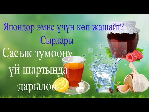 Видео: Сасык тумоону үй шартында дарыла. Япондордун узак жашоо сыры эмнеде? Жообу
