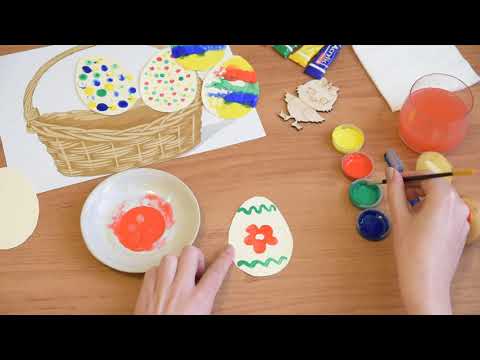 Видео: Великодній кошик. Писанки