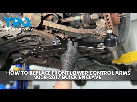 Видео: Как заменить передние нижние рычаги подвески Buick Enclave 2008-2017