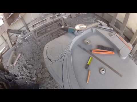 Видео: Как я резал памятник. Свиток. Гранит ДИАБАЗ. ЧАСТЬ#2. As I carved the monument. #2