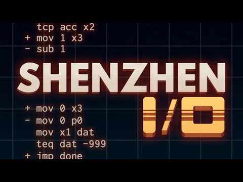 Видео: SHENZHEN I/O // Сломал мозг