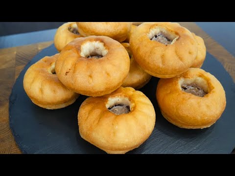 Видео: БЕЛЯШИ с МЯСОМ. Очень СОЧНЫЕ! Рецепт