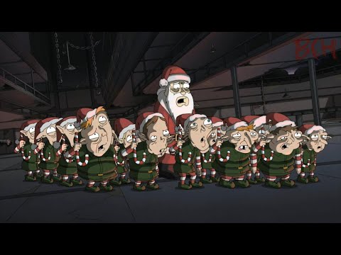 Видео: Лучшее в мультиках. Гриффины (Family Guy) - Рождественский выпуск #2. Часть 2