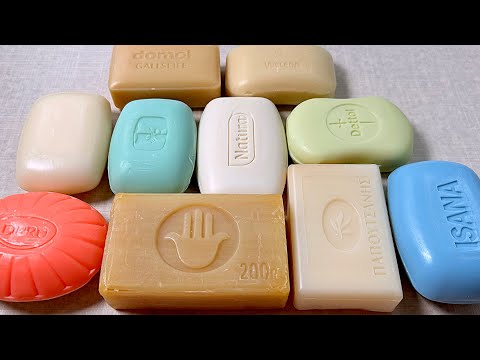 Видео: ASMR soap cutting 🤍 Резка мыла АСМР