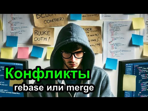 Видео: Rebase при разрешении конфликтов