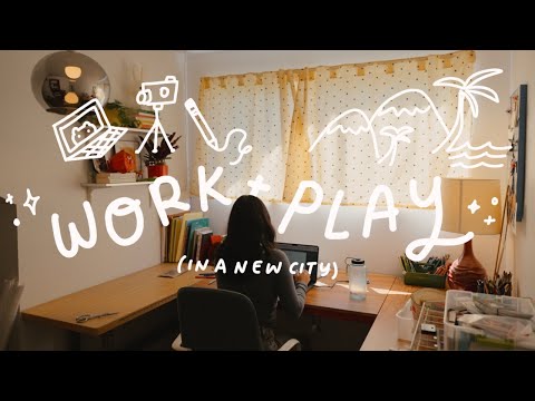 Видео: Иллюстратор переезжает в новый город 🎨 заводит новых друзей и работает над крупными проектами!