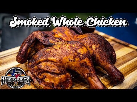 Видео: Копчёная курица целиком | Курица Spatchcock на пеллетной коптильне