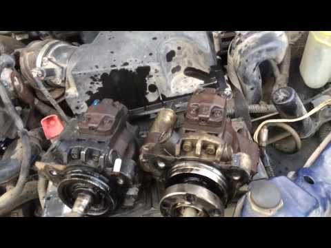 Видео: Форд тоурнео коннект 1.8cdi ослаб насос высокого давления и замена насоса с разборки часть 1