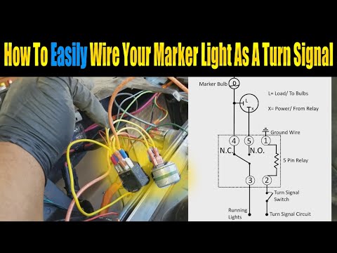 Видео: Как подключить боковой габаритный фонарь в качестве указателя поворота и габаритного света | NW E...
