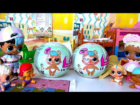 Видео: ОНИ ДВОЙНЯШКИ? НОВЕНЬКИЕ В ДЕТСКОМ САДИКЕ!😲😜 Куклы ЛОЛ сюрприз мультики распаковка ИГРУШЕК