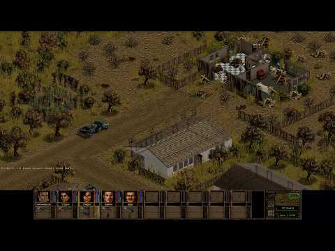 Видео: 02 Jagged Alliance 2 1.13 EXPERT. Первый бой и азы правильной прокачки.