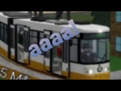 Видео: самый быстрый трамвай в мире и неуправляемый автобус MAN!покатушки в роблокс