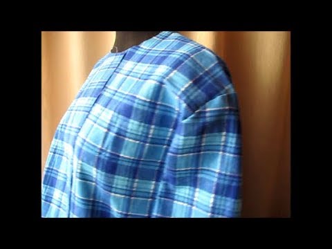 Видео: Раскрой мужской рубашки.