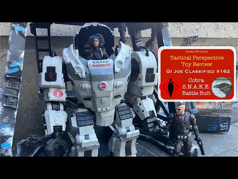 Видео: GI Joe Classified №162, боевой костюм Cobra S.N.A.K.E. Обзор игрушки от The Tactical Perspective.