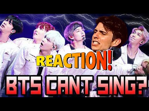 Видео: BTS Can't Sing РЕАКЦИЯ профессионального певца
