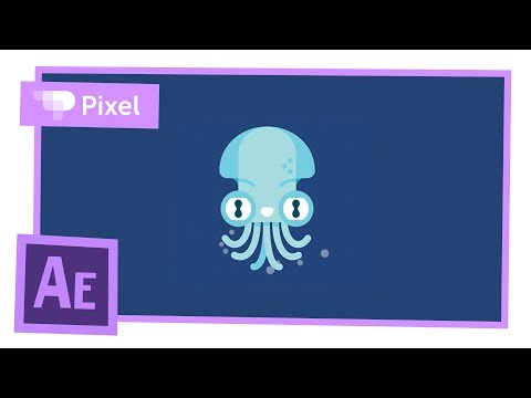 Видео: Анимируем осьминога в After Effects | уроки для новичков