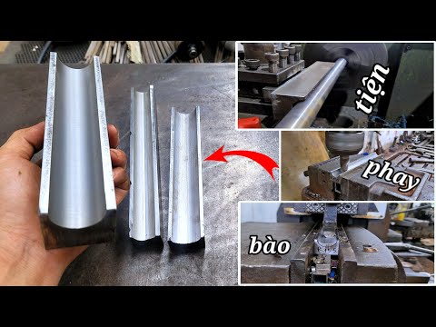 Видео: 3 метода создания круглых канавок (R) на гибких стальных стержнях