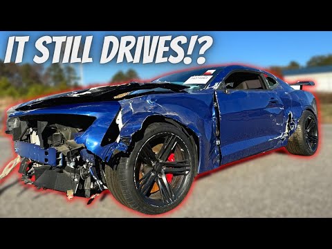 Видео: Я купил ВСЕГО Camaro ZL1 1LE ДЕШЕВО на аукционе подержанных автомобилей!