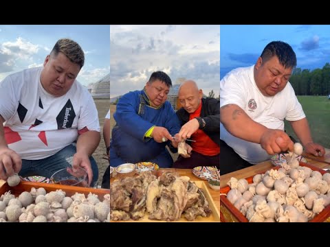 Видео: Монгольский Энке — очень известный монгол в Китае! 74 #кемпинг #кулинария #монголия