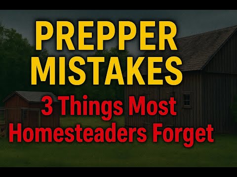 Видео: Ошибки подготовки: три вещи, о которых большинство людей забывают