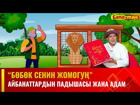 Видео: Айбанаттардын падышасы жана адам | БӨБӨК СЕНИН ЖОМОГУҢ | 13.12.2023