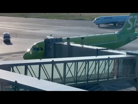 Видео: Один из последних A319 во флоте S7 Airlines. Перелёт Новосибирск - Москва